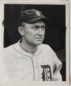 Signed Ty Cobb Photograph